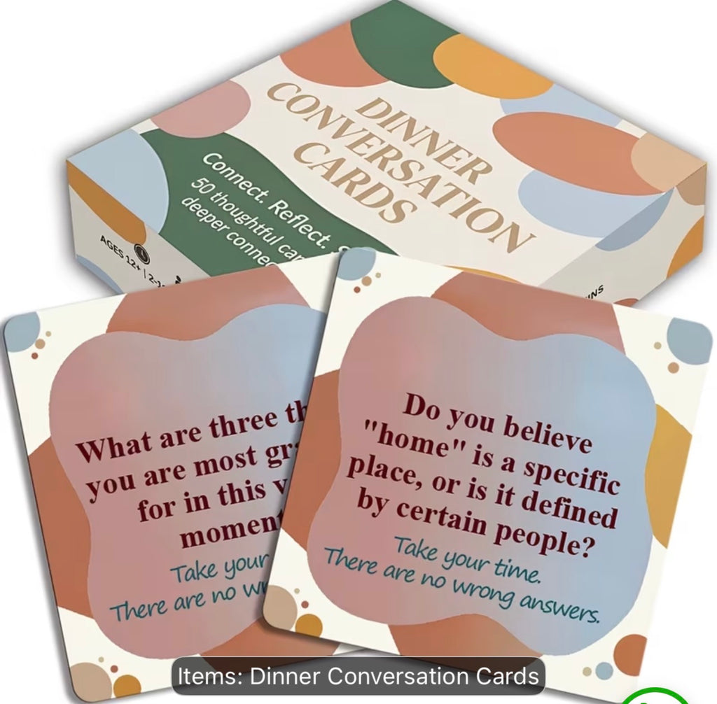 Family Dinner Convo Cards