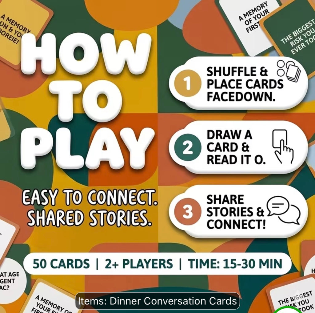Family Dinner Convo Cards