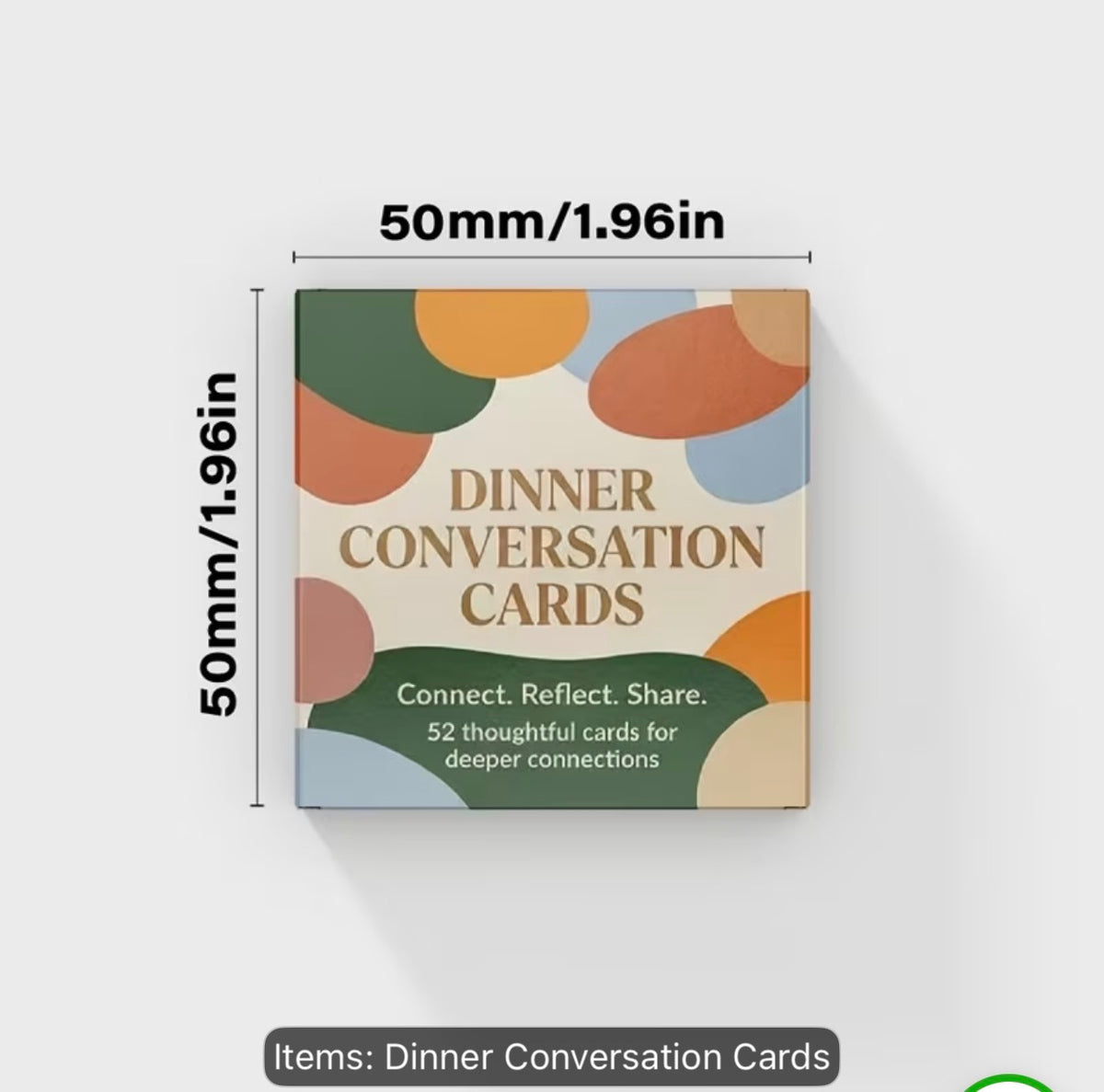 Family Dinner Convo Cards
